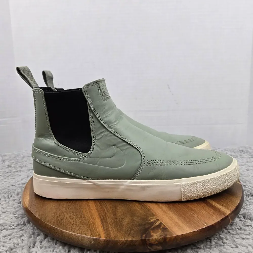 Nike Mens 10.5 SB Zoom Stefan Janoski Slip Mid RM Jade Horizon Chelsea Sneaker